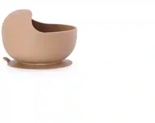 Bowl De Silicona Con Succión, Caramel
