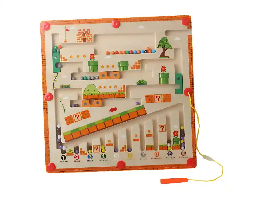 Tablero Magnético De Clasificación De Colores Montessori