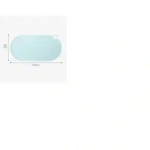 Individual Infantil De Silicona, Celeste