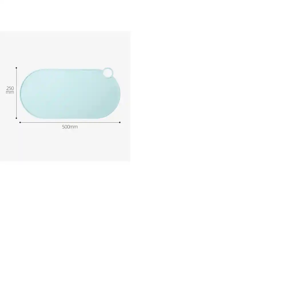 Individual Infantil De Silicona, Celeste