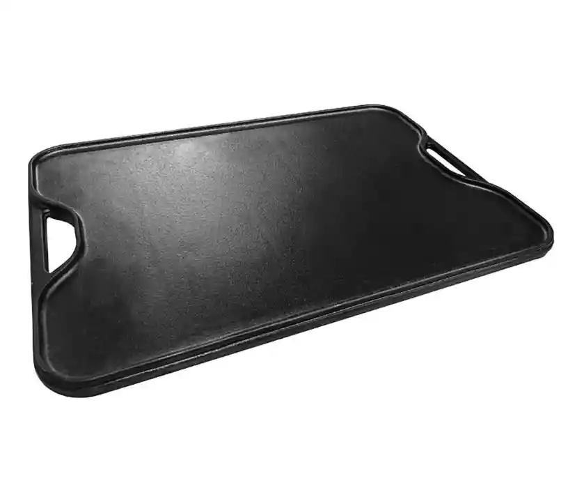 Plancha Reversible Hierro Fundido Precurado 33 X 21 Cm, Victoria