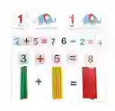 Juego De Madera Sumar Y Restar Didáctico Aprender Matemática