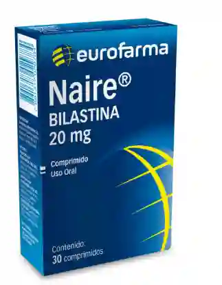 Naire (bilastina) Com 20 Mg X 30