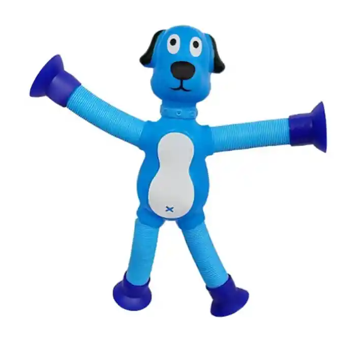 Juguete De Perrito Con Luz, De Ventosa Telescópica 1 Pieza
