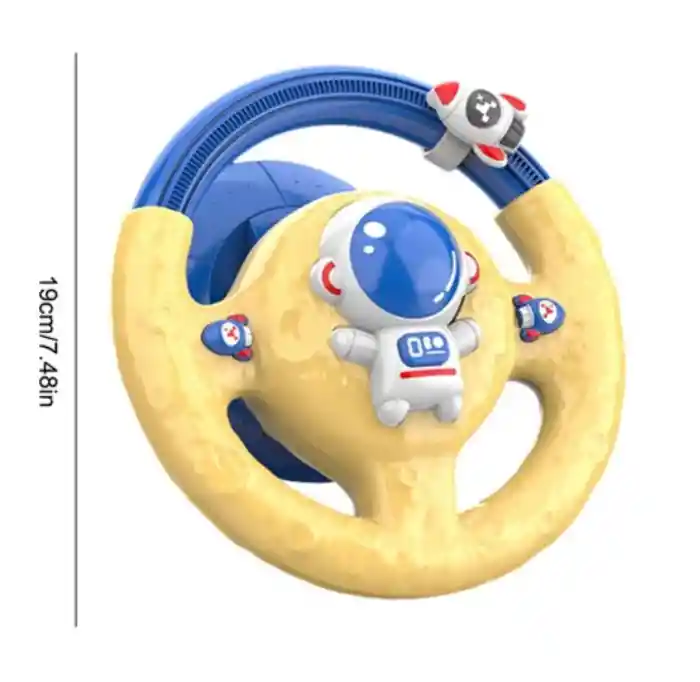 Manubrio Con Luz Y Sonido Juguete Volante Musical