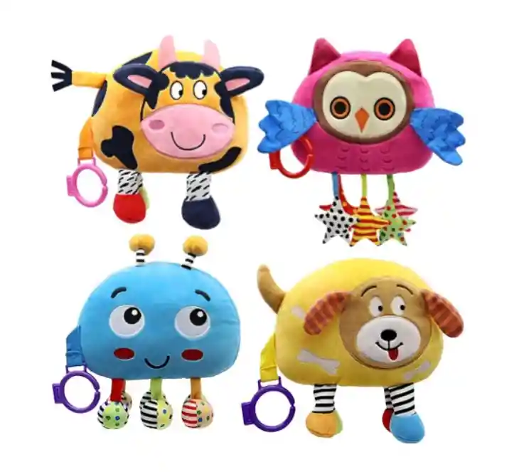 Libro De Tela Interactivo Sensorial Para Bebe Y Niños