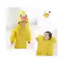 Capa Impermeable Amarillo Poncho Infantil