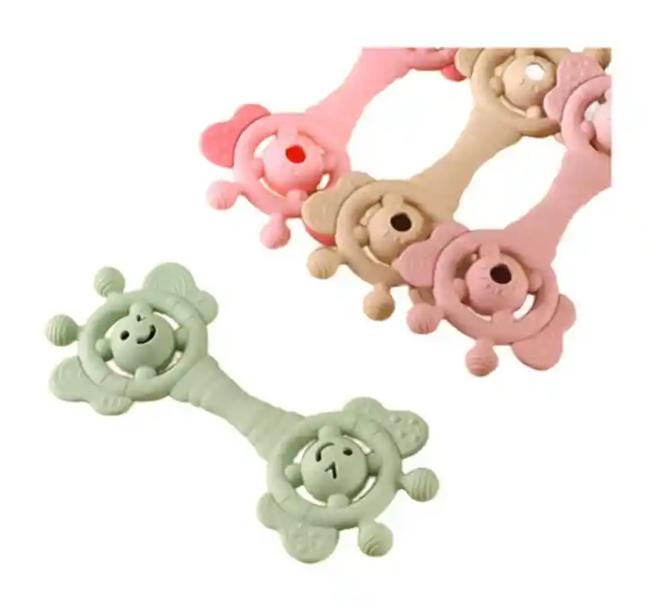 Mordedor De Silicona Rasca Encías Primero Diente Bebé