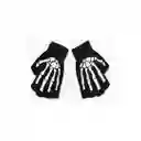 Guantes Manga Calavera Hombre Mujer Sin Dedos Bicicleta Moto