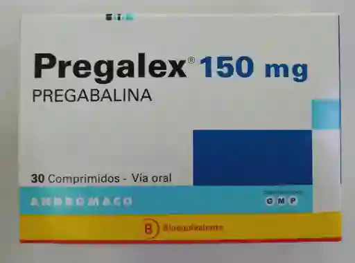 Pregalex (b) Pregabalina 150mg 30 Comprimidos