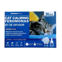 Marben Pets - Calming Feromonas Gato Kit 2 Recargas