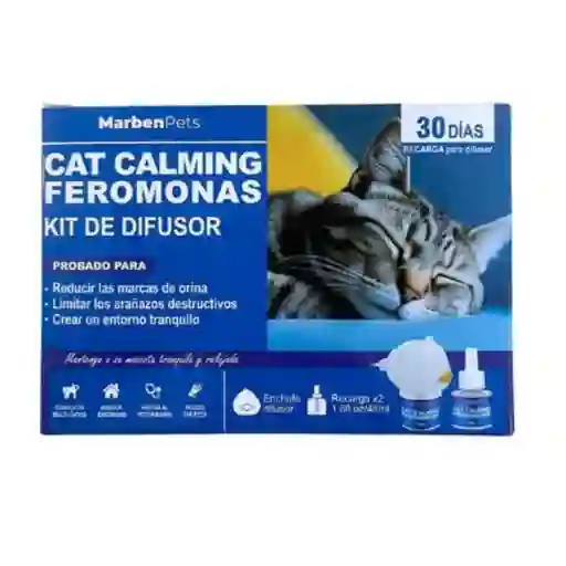 Marben Pets - Calming Feromonas Gato Kit 2 Recargas
