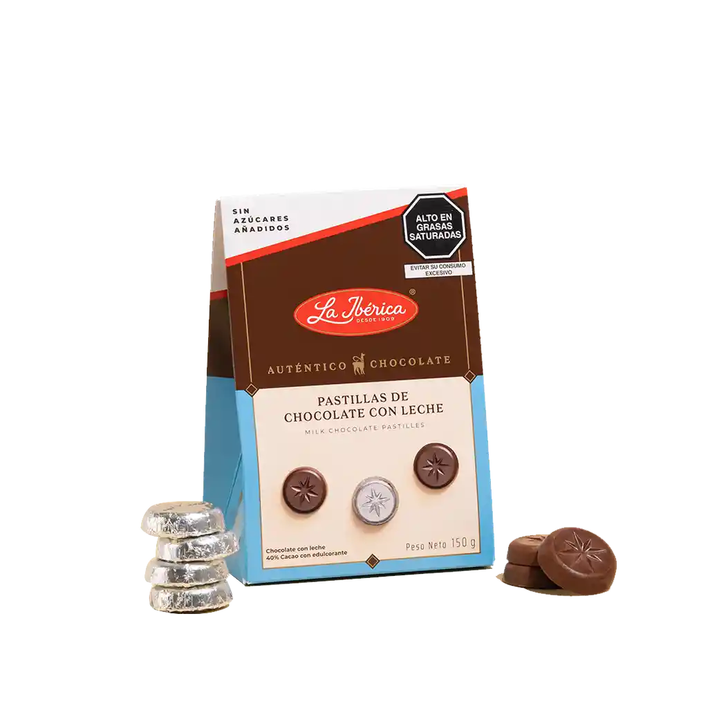 Pastilla De Leche Sin Azúcar X 150 G