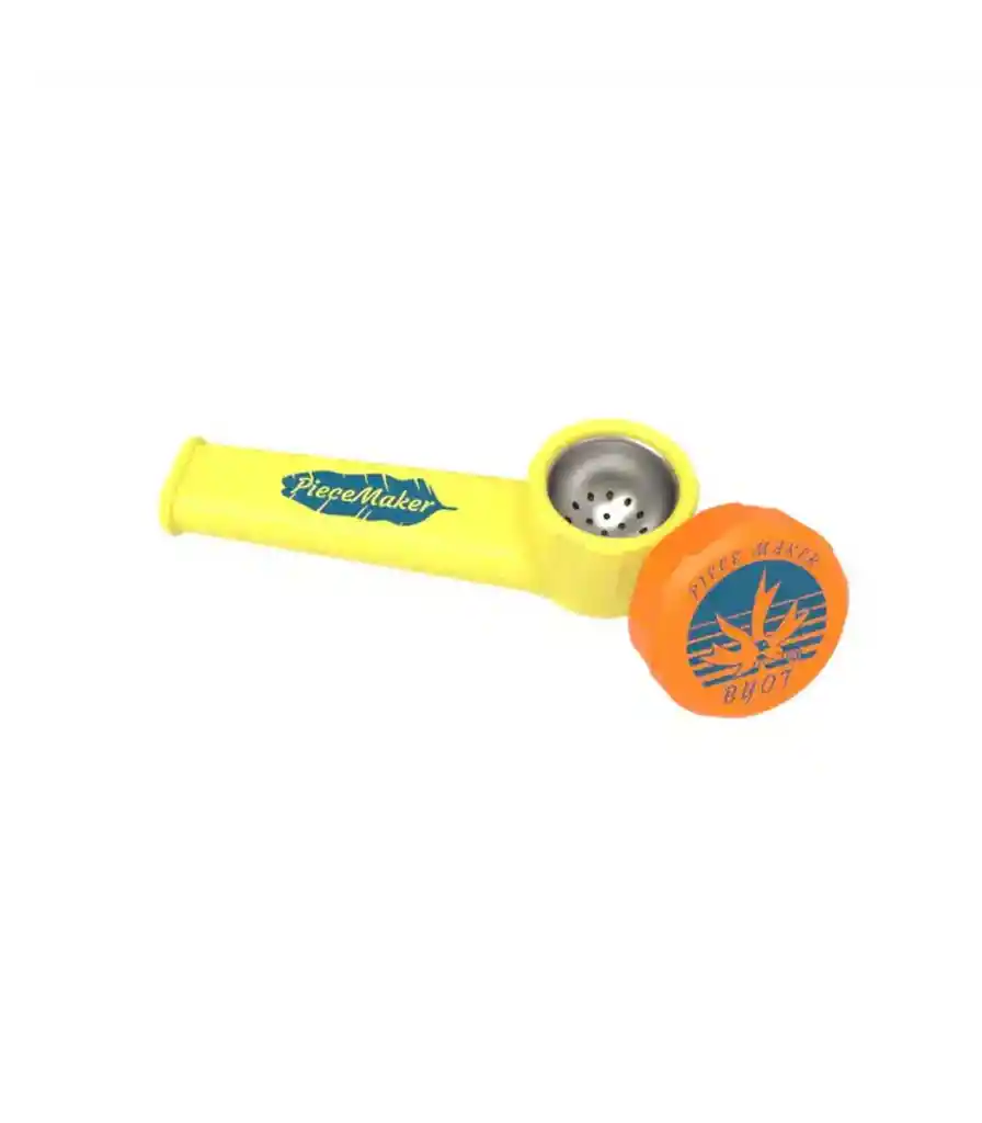 	pipa Piece Maker Karma Yuca Yellow Silicona