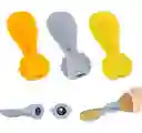 Cuchara Silicona De Bolsas Comida Para Bebés