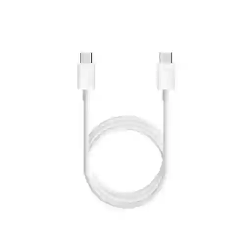 Cable Usb C A Usb C Blanco 2 Metro