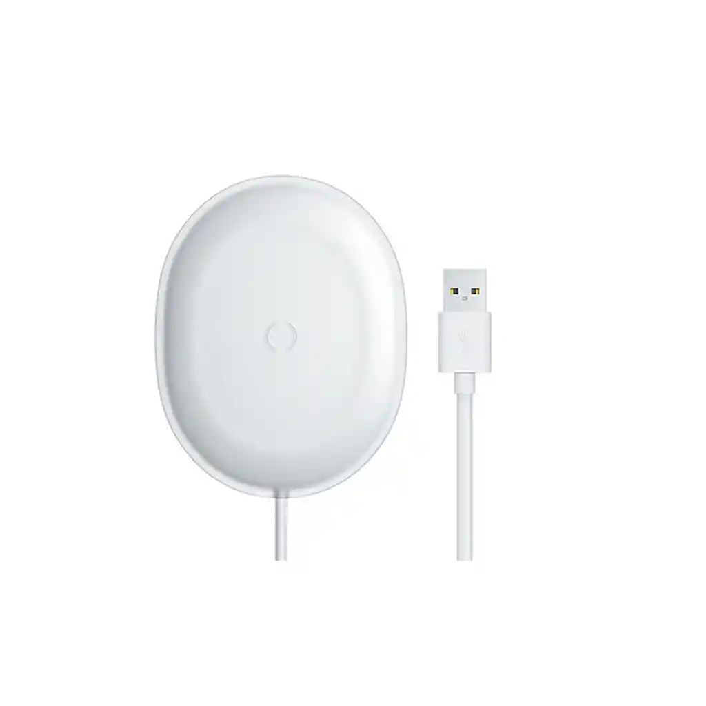 Cargador Inalambrico Baseus Jelly 15w Blanco