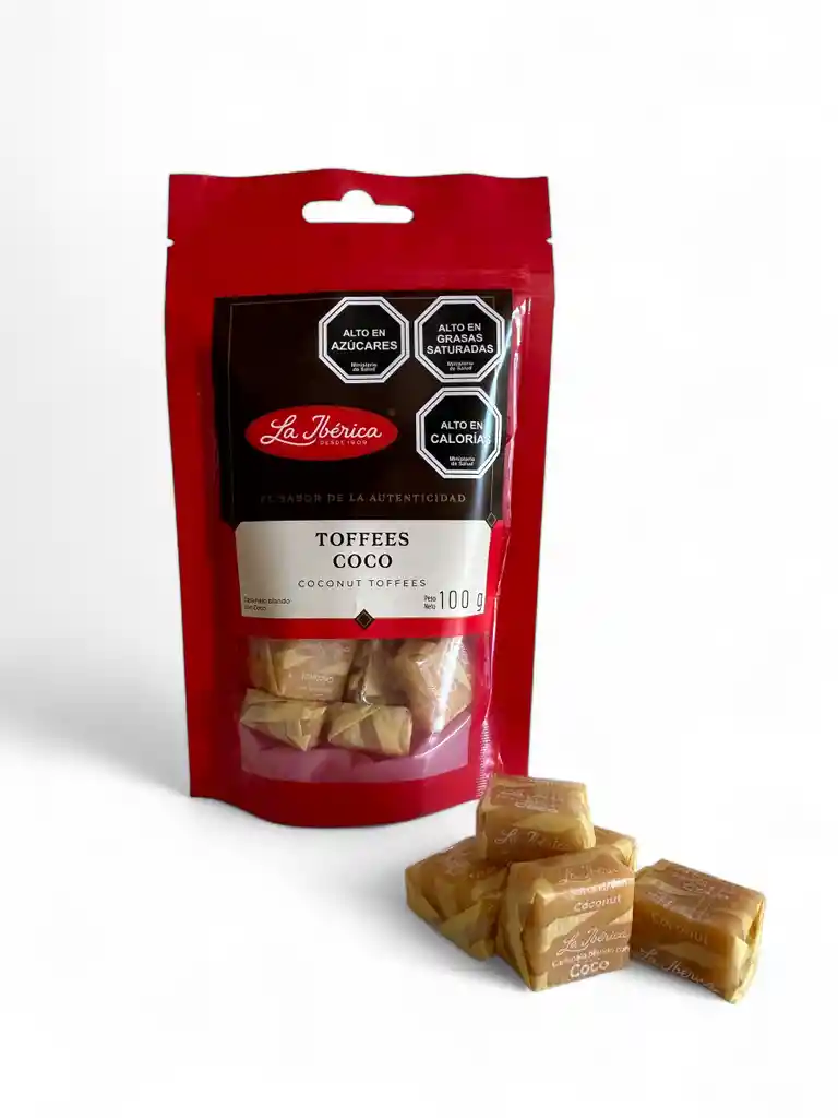 Toffees Coco X 100 G