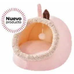Marben Pets - Cueva Gatos Y Perros Pequeños Rosa (35*35*30 Cm)