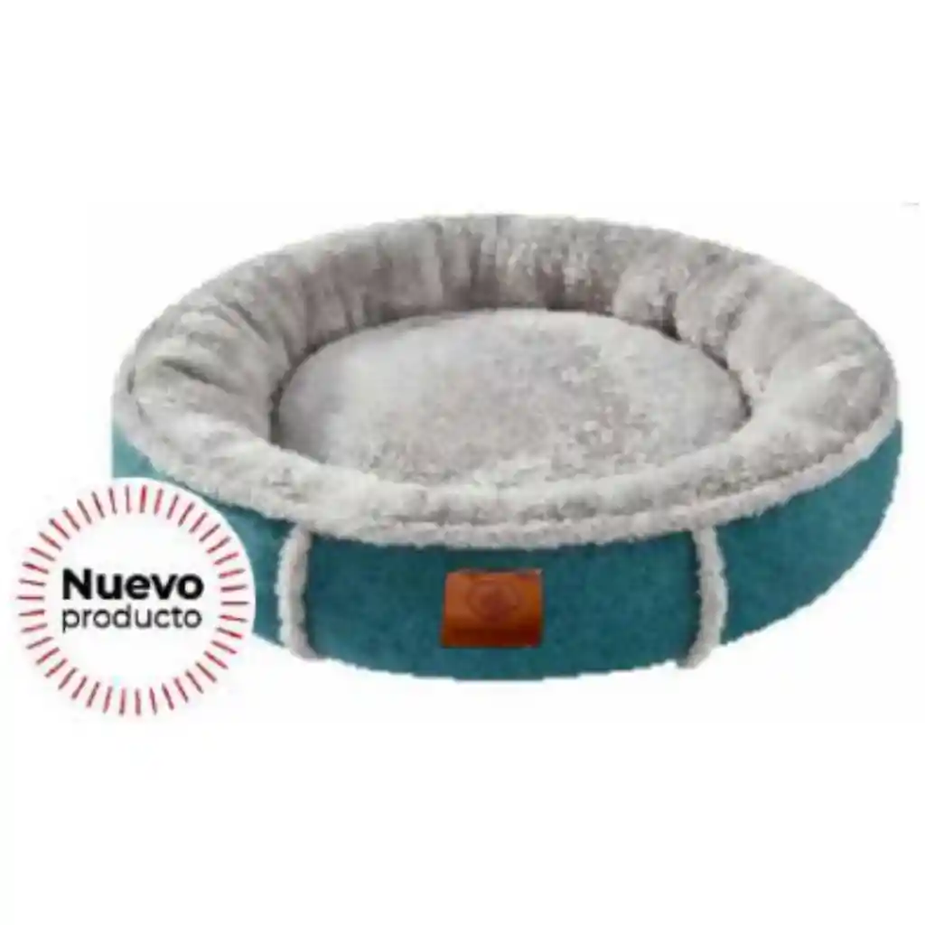 Wonder Dog - Cama Circular Perro Azul L (80*80*13 Cm)