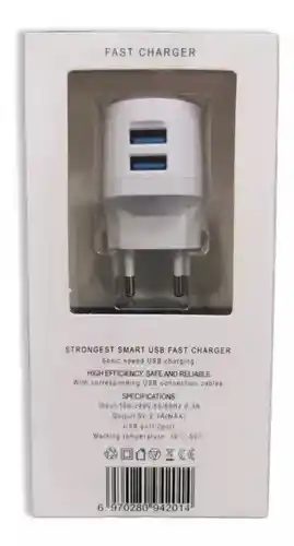 Cargador Comtronics Carga Rápida