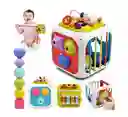 Juego De Enseñanza Para Bebés Con Cubo De Actividades 7 En 1