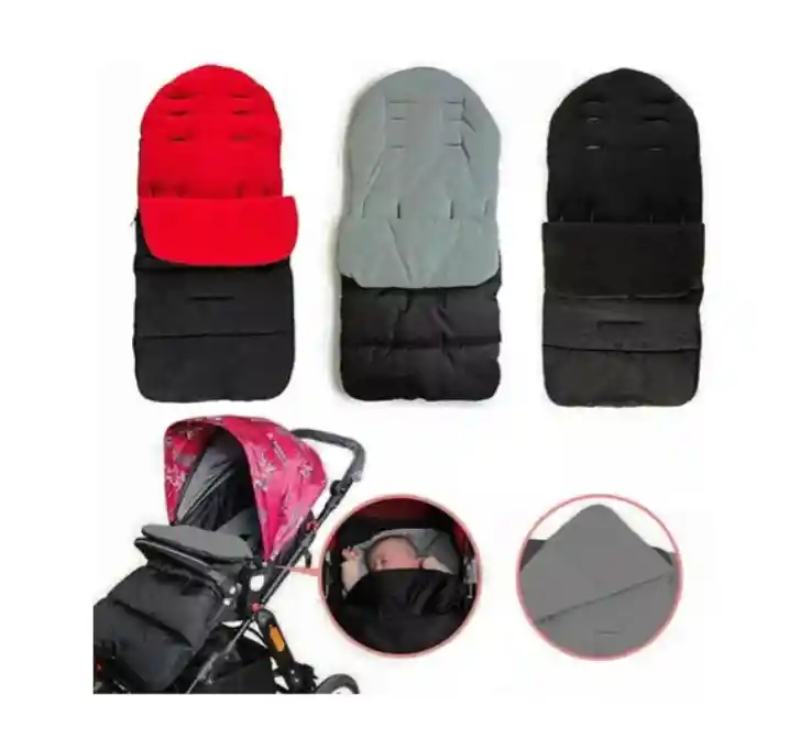 Saco Para Coche Bebé Impermeable Con Forro Polar Térmico