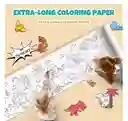 Rollo De Dibujos Para Colorear De 3 Metros Papel Para Niños