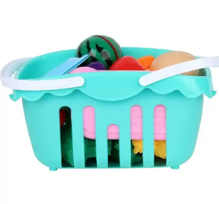 Juguete Didáctico De Comida, Frutas Con Velcro