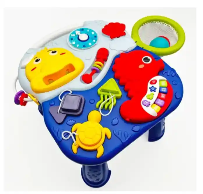 Mesa De Aprendizaje Musical Jirafa Juguete Bebe 6- 24 Meses