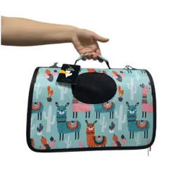 Wonder Dog - Bolsa Portatil Para Gatos Diseño Celeste (34x18x24 Cm) Pt-005-sc