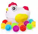 Juego Encaje Huevos Montessori 12 Unidades Figuras