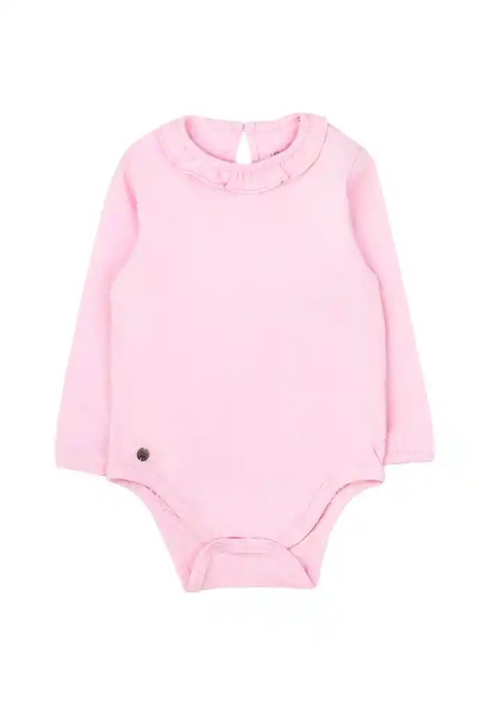 Body Bebé Niña Foresta 169 Rosado 6 A 12 Meses