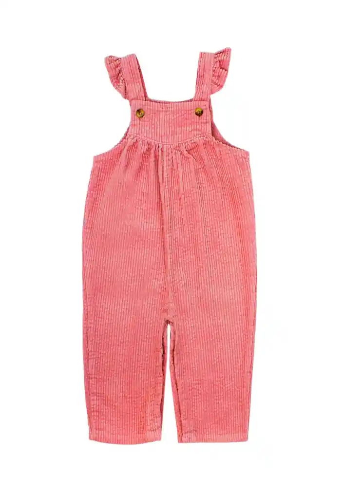 Jardinera Bebé Niña Foresta 204 Coral 3 A 6 Meses