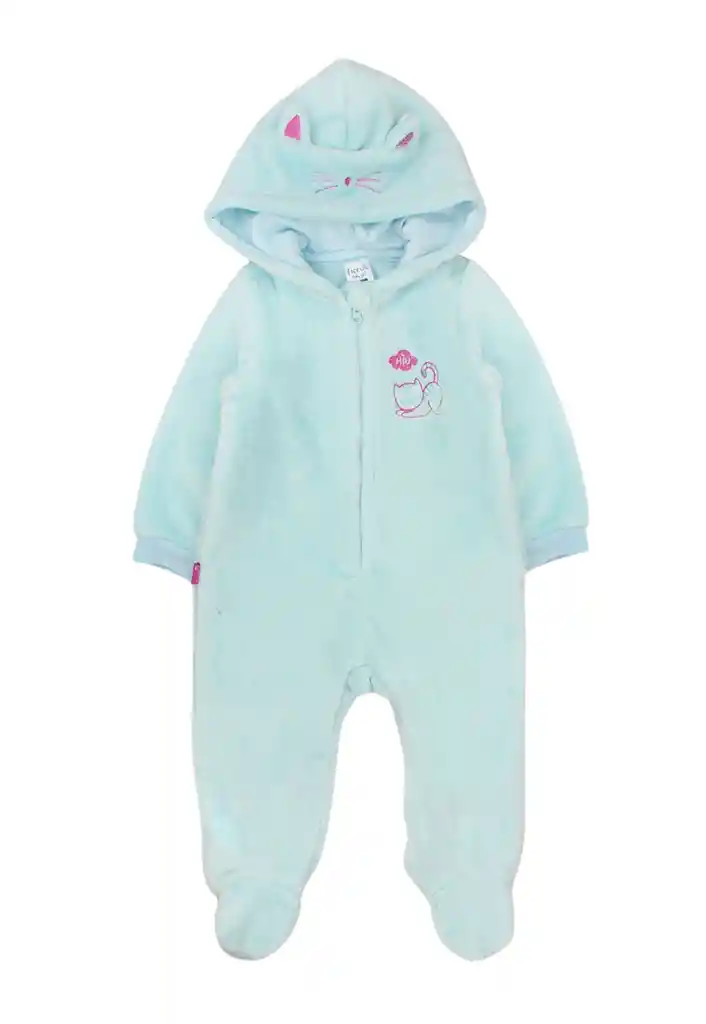 Pijama Bebé Niña Térmico 220 Menta 6 A 12 Meses