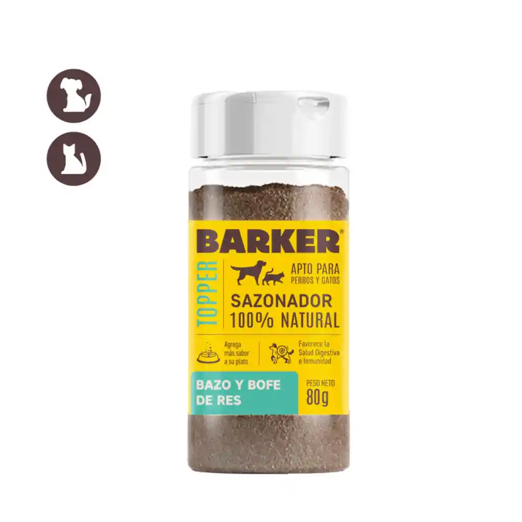 Barker Sazonador Bazo Y Bofe De Res (100% Natural)
