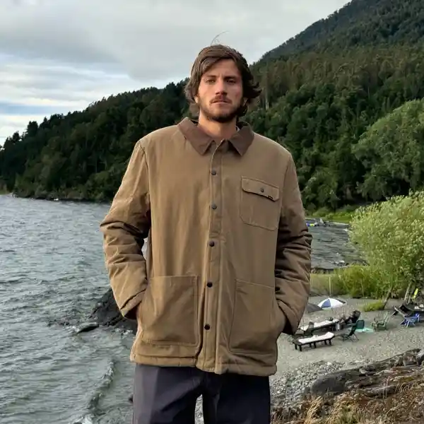 Chaqueta Reversible All Weather Brown S