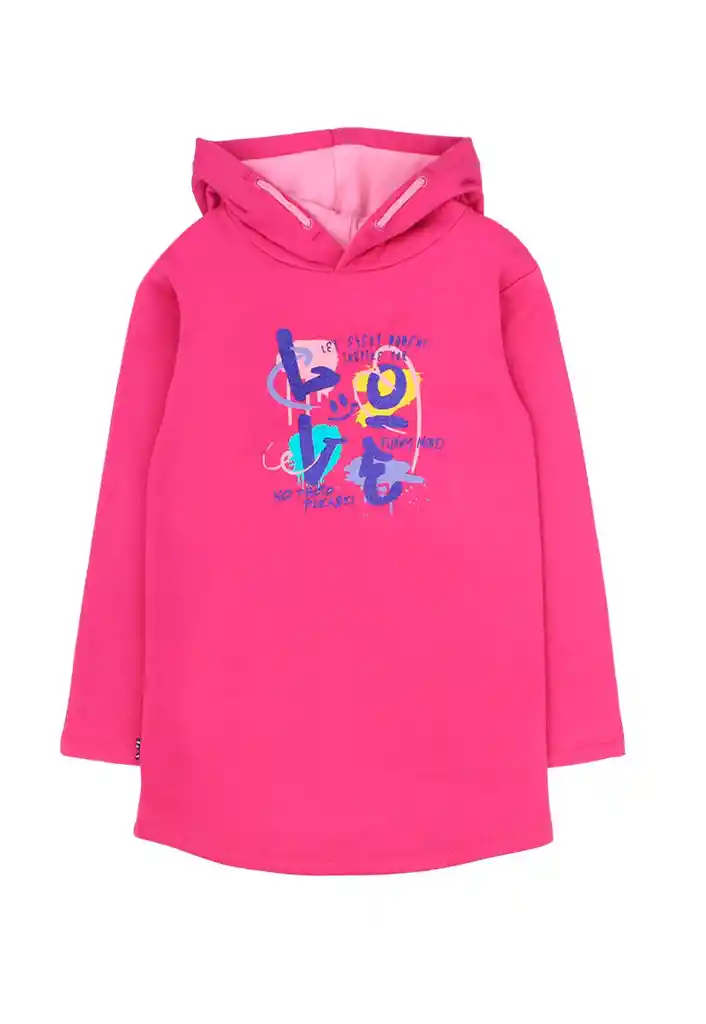 Vestido Kids Niña Move 309 Fucsia 6 Años