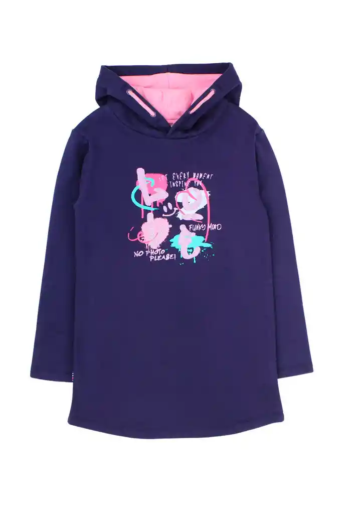 Vestido Kids Niña Move 309 Azul 6 Años