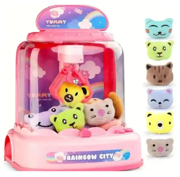 Máquina Saca Peluches Y Sorpresas Mini Sorpresas En Casa