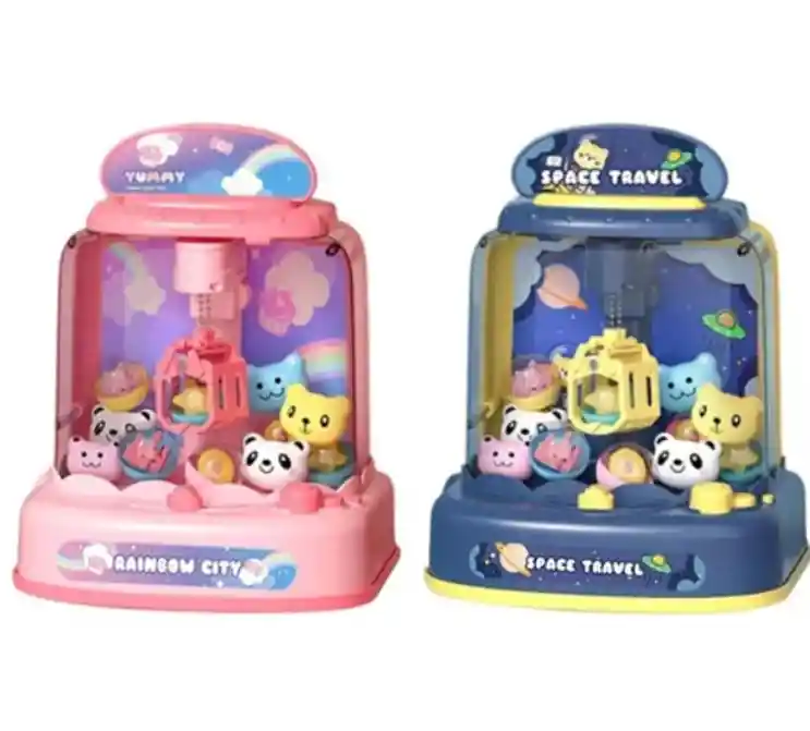 Máquina Saca Peluches Y Sorpresas Mini Sorpresas En Casa