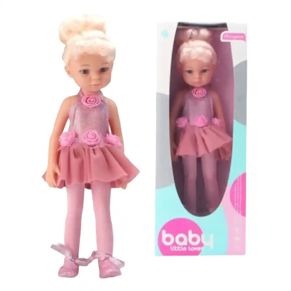 Muñeca Bailarina De Ballet De Goma