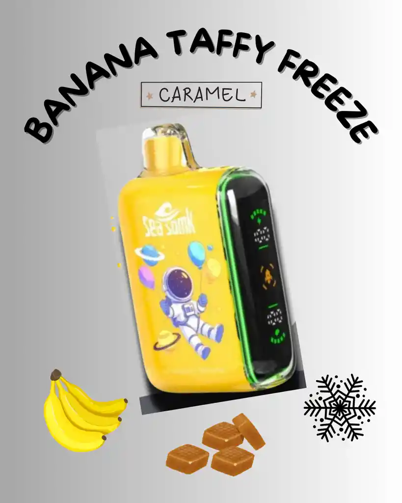Vaper Banana Taffy Freeze · 16.000 Puffs