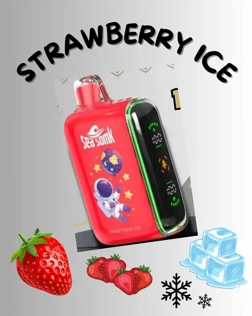 Vaper Strawberry Ice · 16.000 Puff's