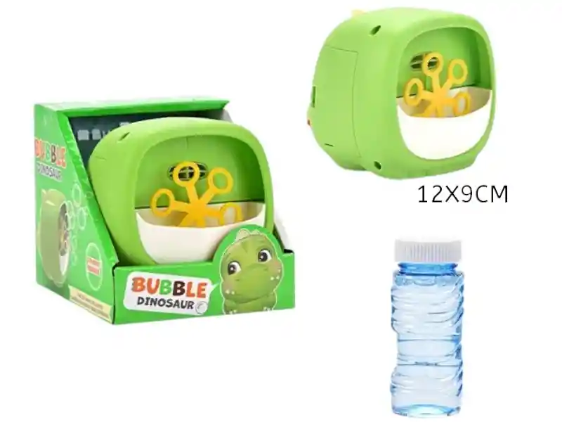 Sorpresas-6 Maquinas Dinosaurios Para Hacer Burbujas