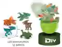 Sorpresas-12 Huevos Sorpresa C/5 Mini Dinos Para Armar