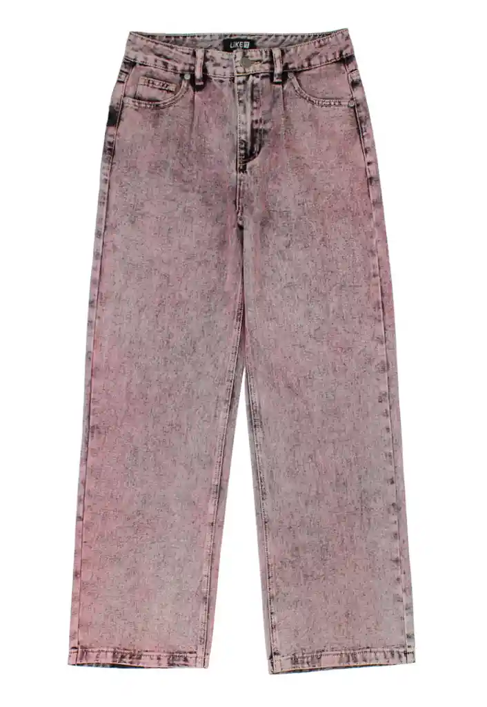 Jeans Teens Niña Decolored Move 550 Malva 14 Años