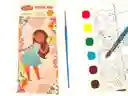 Sorpresas-12mini Libro De Acuarela Con 1 Pincel, 12 Hjs