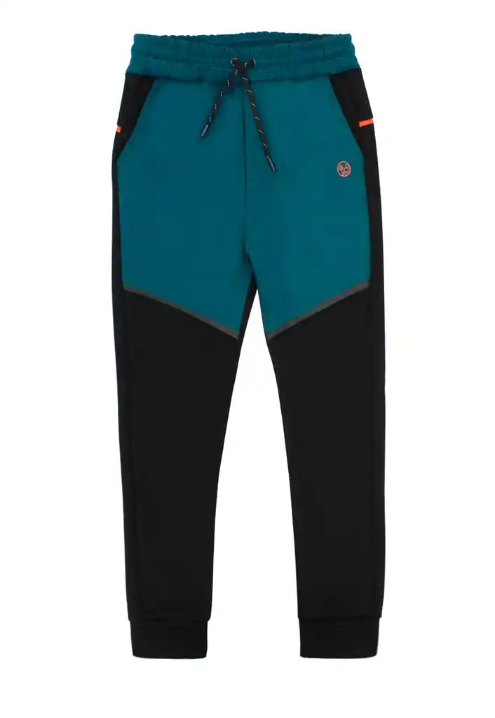 Pantalón Sport Niño Ficcustex 586 Negro 4 Años