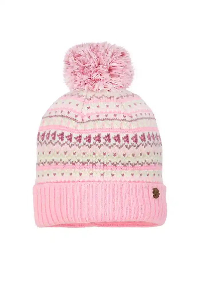 Gorro Bebé Niña Jaquard Foresta 606 Crudo 6 A 12 Meses